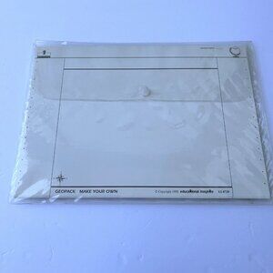 Vintage 1990 Geosafari Geopak Make Your Own EI-8720 10 Cards 20 Lessons COMPLETE